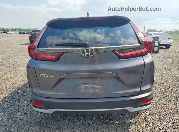 2HKRW1H27NH001058 2022 HONDA CR-V Gray Հետևի տեսք