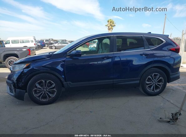 2HKRW1H50LH418643 2020 HONDA CR-V Blue 360 interior view