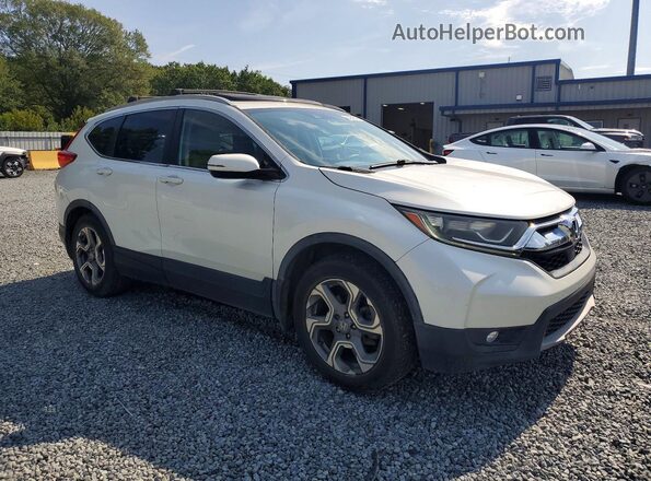 2HKRW1H58HH507643 2017 HONDA CR-V White Przód prawy