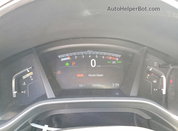 2HKRW1H5XMH422331 2021 HONDA CR-V Белый Вид щитка приборов