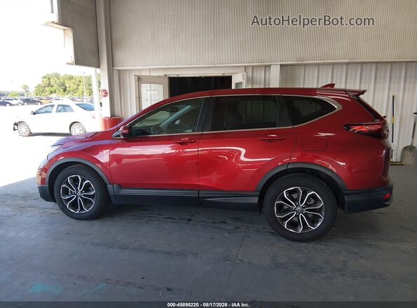 2HKRW1H81MH419487 2021 HONDA CR-V Red Widok wnętrza 360 stopni