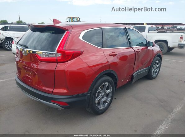 2HKRW1H89HH511596 2017 HONDA CR-V Red Trasero derecho