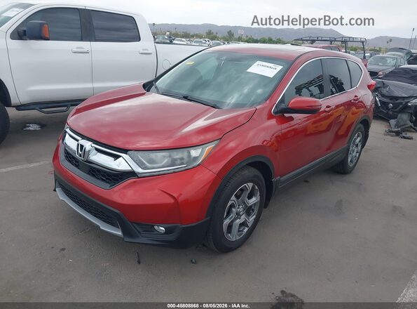2HKRW1H89HH511596 2017 HONDA CR-V Red Vista tres cuartos delantera izquierda