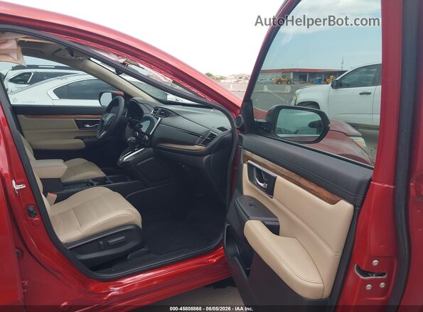 2HKRW1H89HH511596 2017 HONDA CR-V Red Vista interior delantera