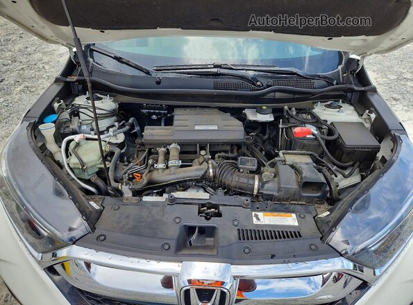 2HKRW1H89JH510230 2018 HONDA CR-V White Շարժիչի բաժամունքի տեսք