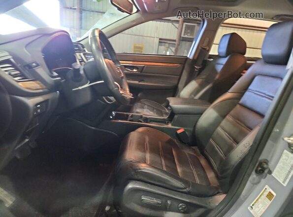 2HKRW1H89MH417194 2021 HONDA CR-V Gray Front interior view