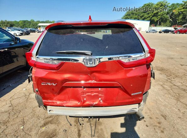 2HKRW1H97KH505294 2019 HONDA CR-V Красный Вид сзади