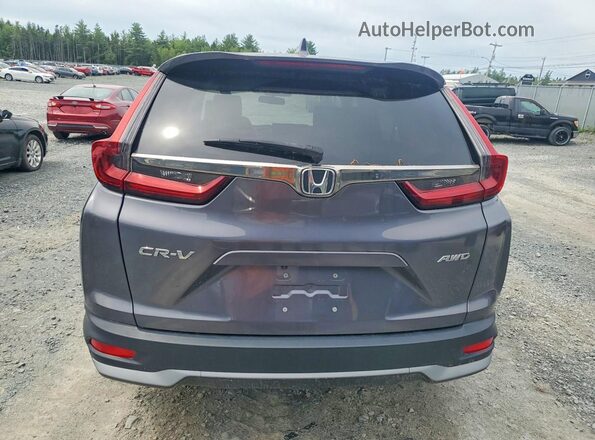 2HKRW2H23MH226288 2021 HONDA CR-V Gray Вид ззаду