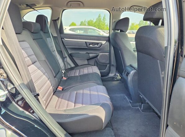 2HKRW2H28MH217781 2021 HONDA CR-V Black Widok wnętrza z tyłu