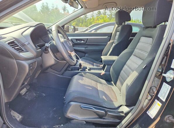 2HKRW2H28MH217781 2021 HONDA CR-V Black Widok wnętrza z przodu