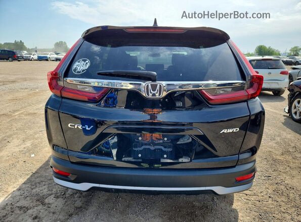 2HKRW2H28MH217781 2021 HONDA CR-V Black Widok z tyłu