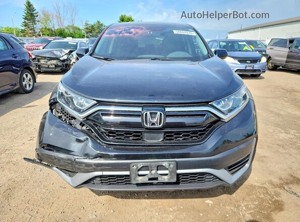 2HKRW2H28MH217781 2021 HONDA CR-V Black Widok z przodu
