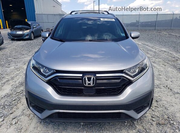 2HKRW2H40MH229585 2021 HONDA CR-V Silver Front view