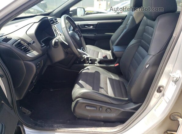 2HKRW2H40MH229585 2021 HONDA CR-V Silver Front interior view