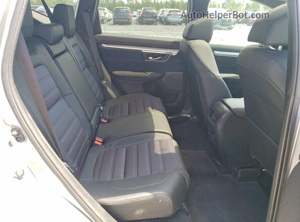 2HKRW2H40MH229585 2021 HONDA CR-V Silver Rear seats view
