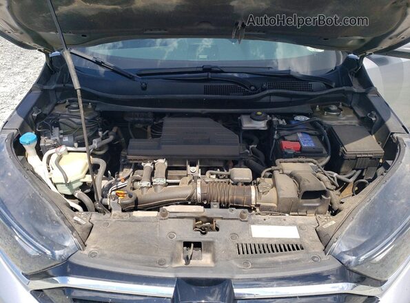 2HKRW2H40MH229585 2021 HONDA CR-V Silver Rear interior view