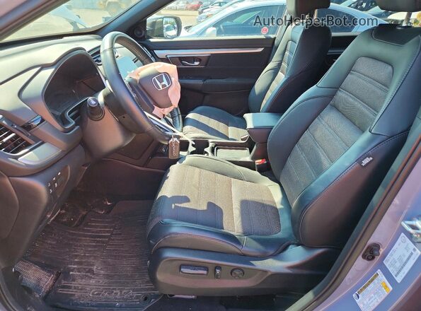 2HKRW2H46NH225817 2022 HONDA CR-V Gray Vista interior delantera