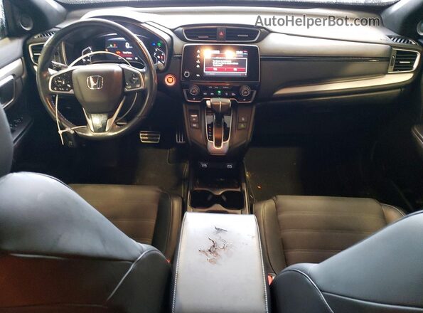 2HKRW2H47MH202965 2021 HONDA CR-V Red Առջևի վահանակի տեսք