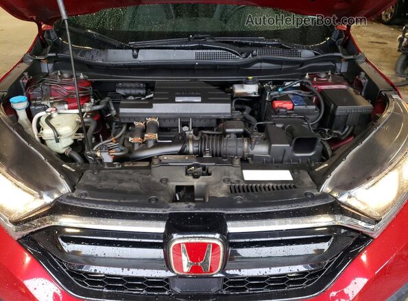 2HKRW2H47MH202965 2021 HONDA CR-V Red Շարժիչի բաժամունքի տեսք