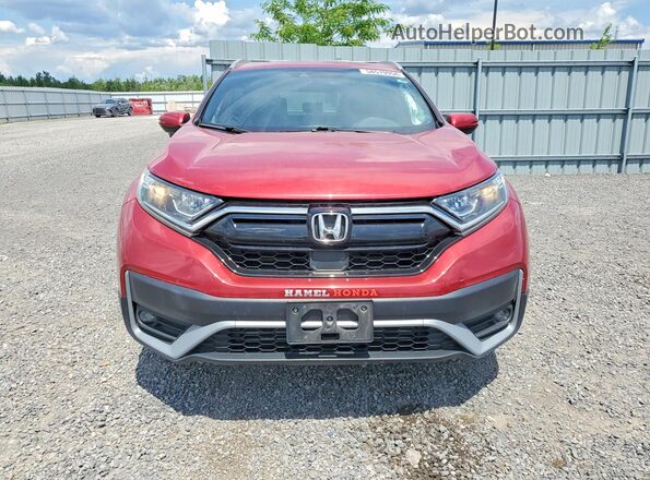 2HKRW2H4XLH230127 2020 HONDA CR-V Red Front view