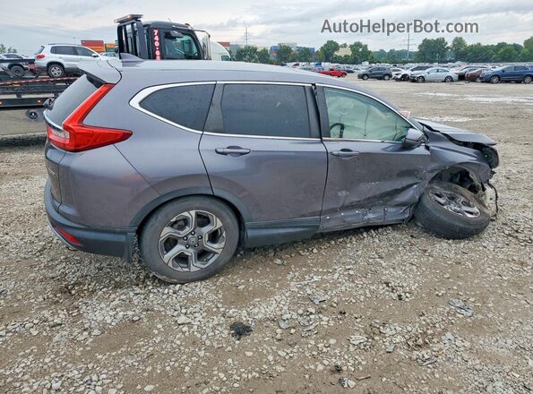 2HKRW2H50HH608228 2017 HONDA CR-V Gray Trasero derecho