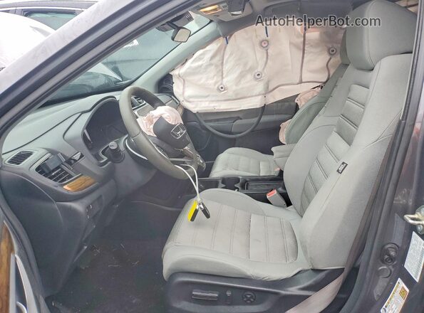 2HKRW2H50HH608228 2017 HONDA CR-V Gray Vista interior delantera