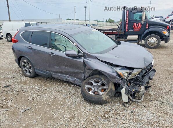 2HKRW2H50HH608228 2017 HONDA CR-V Gray Delantero derecho