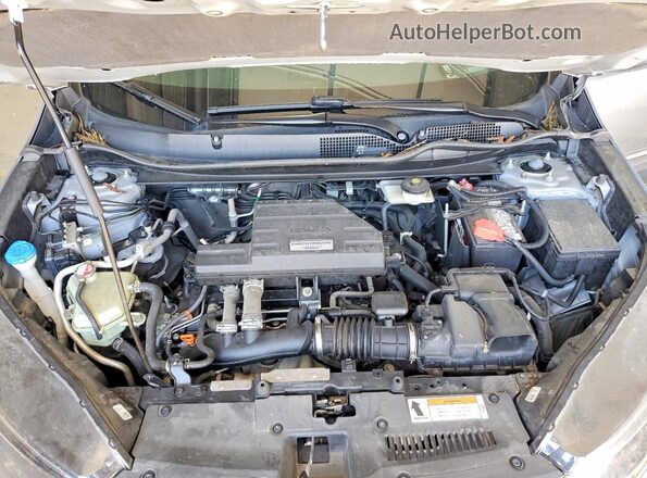 2HKRW2H50HH634070 2017 HONDA CR-V Silver Engine compartment view