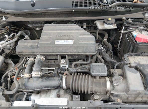 2HKRW2H50JH647701 2018 HONDA CR-V Black Widok z tyłu
