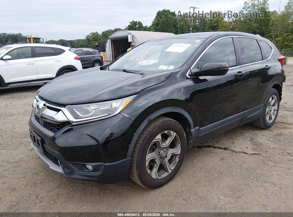 2HKRW2H50JH647701 2018 HONDA CR-V Black Przód lewy