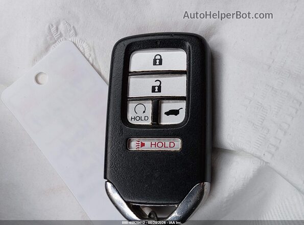 2HKRW2H50JH647701 2018 HONDA CR-V Black Widok deski rozdzielczej