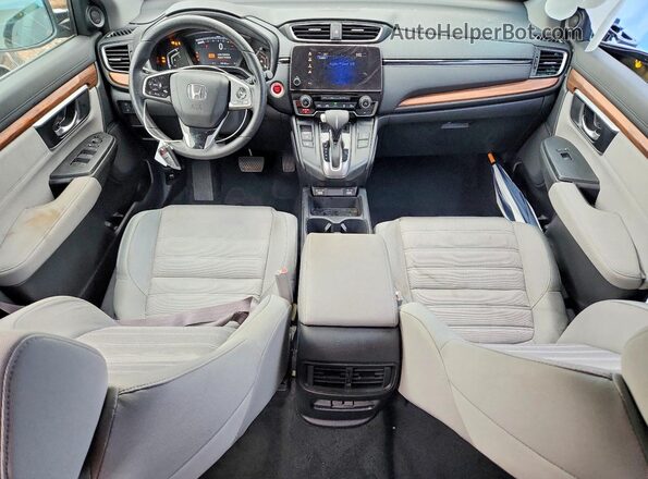 2HKRW2H50LH632764 2020 HONDA CR-V Silver Widok deski rozdzielczej
