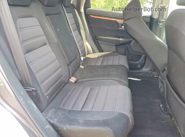 2HKRW2H50LH684122 2020 HONDA CR-V Gray Widok wnętrza z tyłu