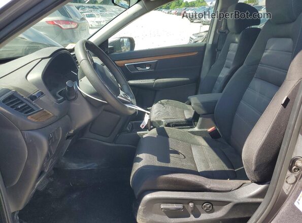 2HKRW2H50LH684122 2020 HONDA CR-V Gray Widok wnętrza z przodu