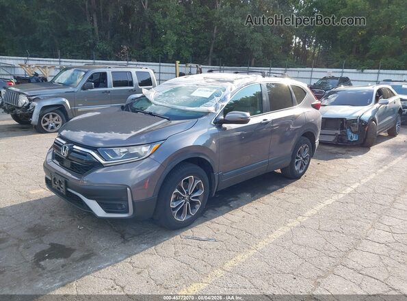2HKRW2H51MH613447 2021 HONDA CR-V Серый Передняя левая четверть