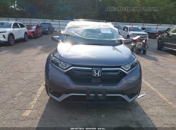 2HKRW2H51MH613447 2021 HONDA CR-V Серый Вид щитка приборов