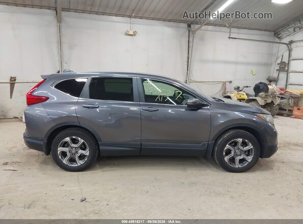 2HKRW2H52HH607355 2017 HONDA CR-V Gray Սալոնի հետևի տեսք