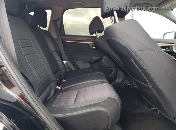 2HKRW2H52LH695221 2020 HONDA CR-V Black Rear seats view