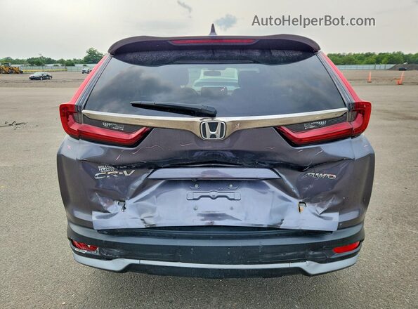 2HKRW2H52MH638034 2021 HONDA CR-V Gray Rear view