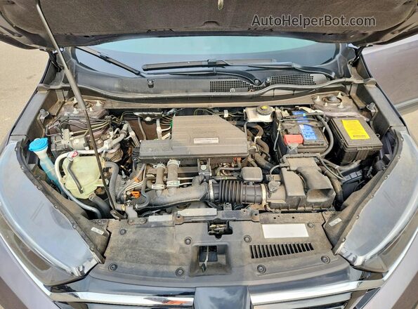 2HKRW2H52MH638034 2021 HONDA CR-V Gray Engine compartment view