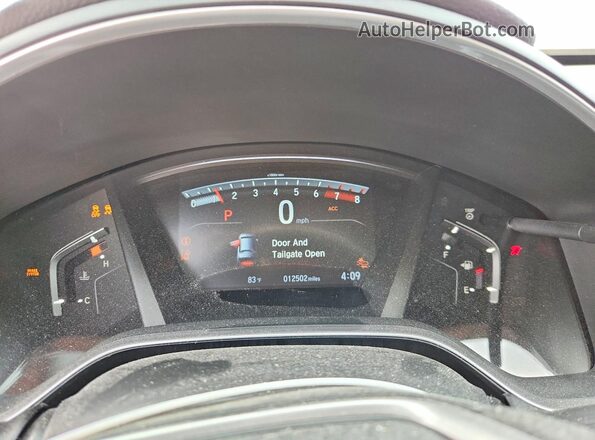 2HKRW2H52MH638034 2021 HONDA CR-V Gray Instrument cluster view