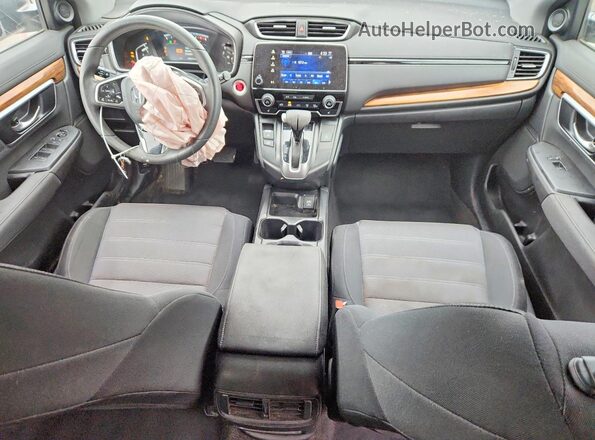 2HKRW2H53HH614380 2017 HONDA CR-V Белый Вид панели приборов