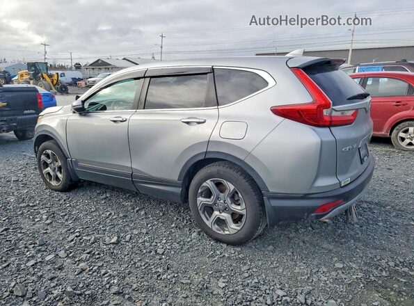 2HKRW2H53JH115276 2018 HONDA CR-V Silver Trasero izquierdo