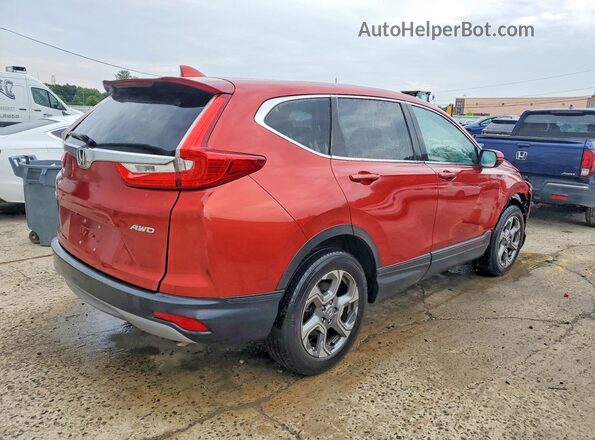 2HKRW2H53JH643111 2018 HONDA CR-V Red Հետևի աջ
