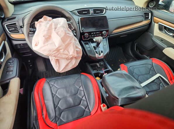 2HKRW2H53JH645618 2018 HONDA CR-V Red წინა პანელის ხედი