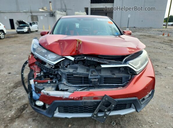 2HKRW2H53JH645618 2018 HONDA CR-V Red წინა ხედი