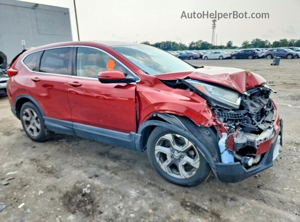 2HKRW2H53JH645618 2018 HONDA CR-V Red წინა მარჯვენა