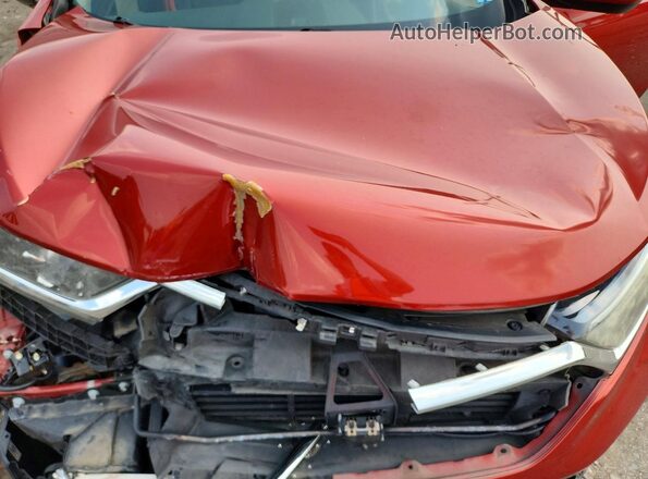 2HKRW2H53JH645618 2018 HONDA CR-V Red უკანა სალონის ხედი