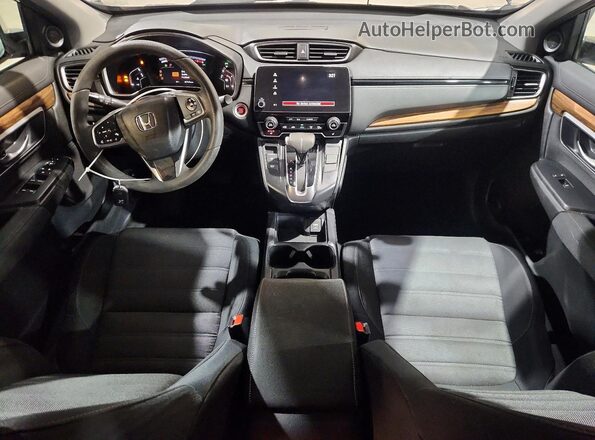 2HKRW2H53JH698481 2018 HONDA CR-V Black Առջևի վահանակի տեսք