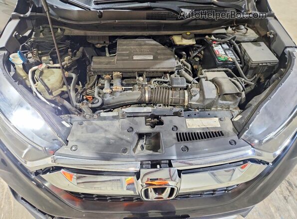 2HKRW2H53JH698481 2018 HONDA CR-V Black Շարժիչի բաժամունքի տեսք